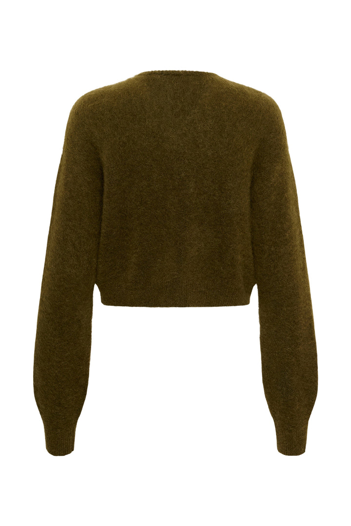 Gestuz - Gzdebbie Short Cardigan 10911515 - 1808321 - Plantation Melange Cardigans 