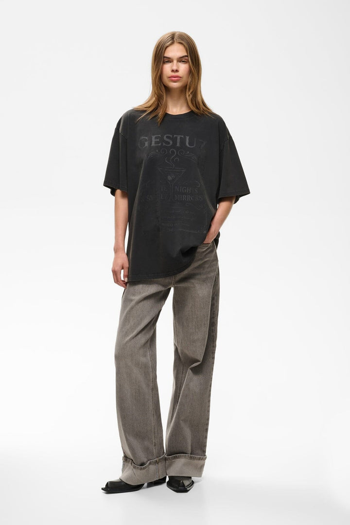 Gestuz - Gzelrose Tee 10911643 - 100017 - Black