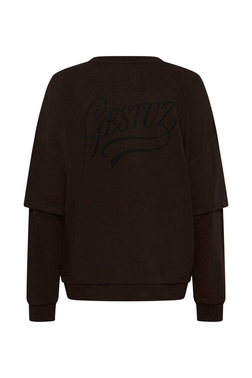 Gestuz - Gzgilsa Layered Sweatshirt 10911484 - 191018 - Ganache