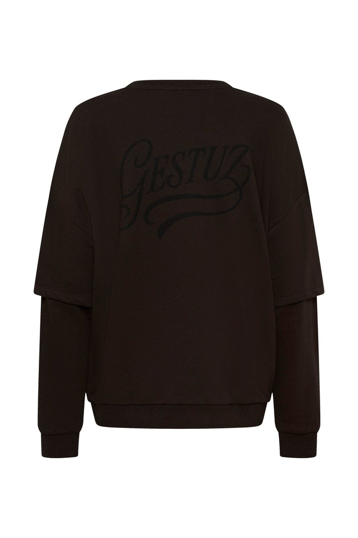 Gestuz - Gzgilsa Layered Sweatshirt 10911484 - 191018 - Ganache