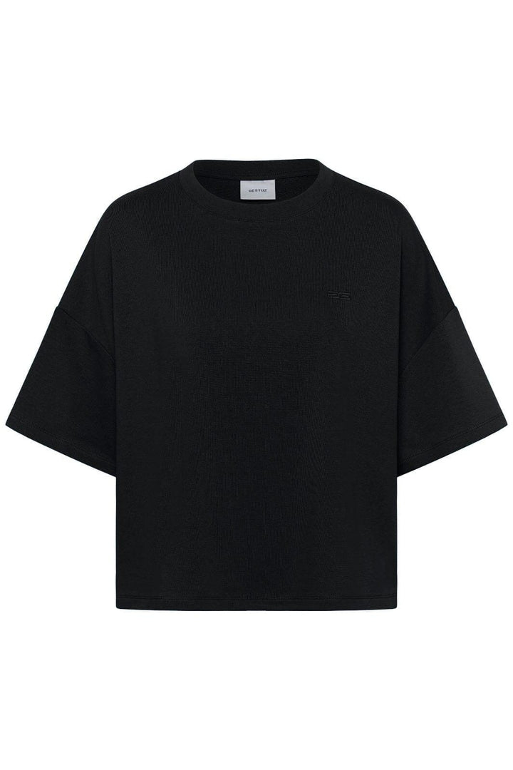 Gestuz - Gzgilsa Sweat Tee 10911431 - 100017 - Black T-shirts 