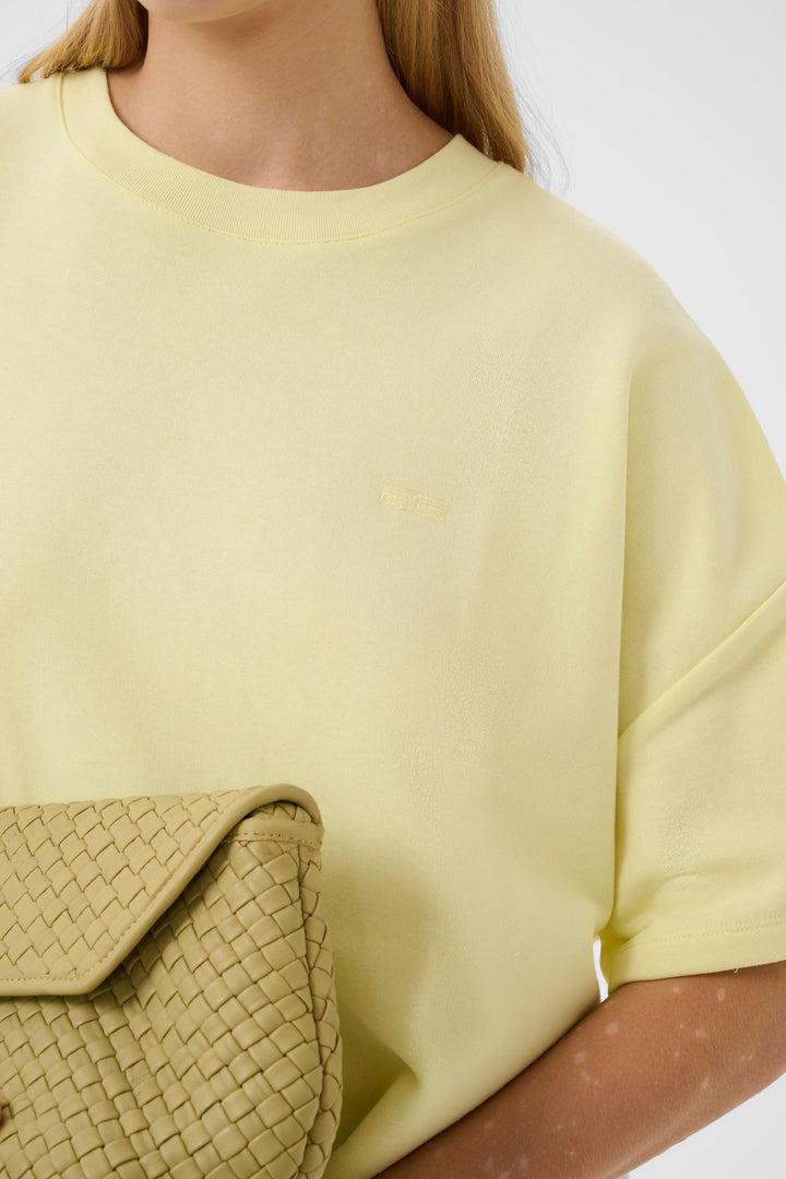 Gestuz - Gzgilsa Sweat Tee 10911431 - 110618 - Wax Yellow T-shirts 