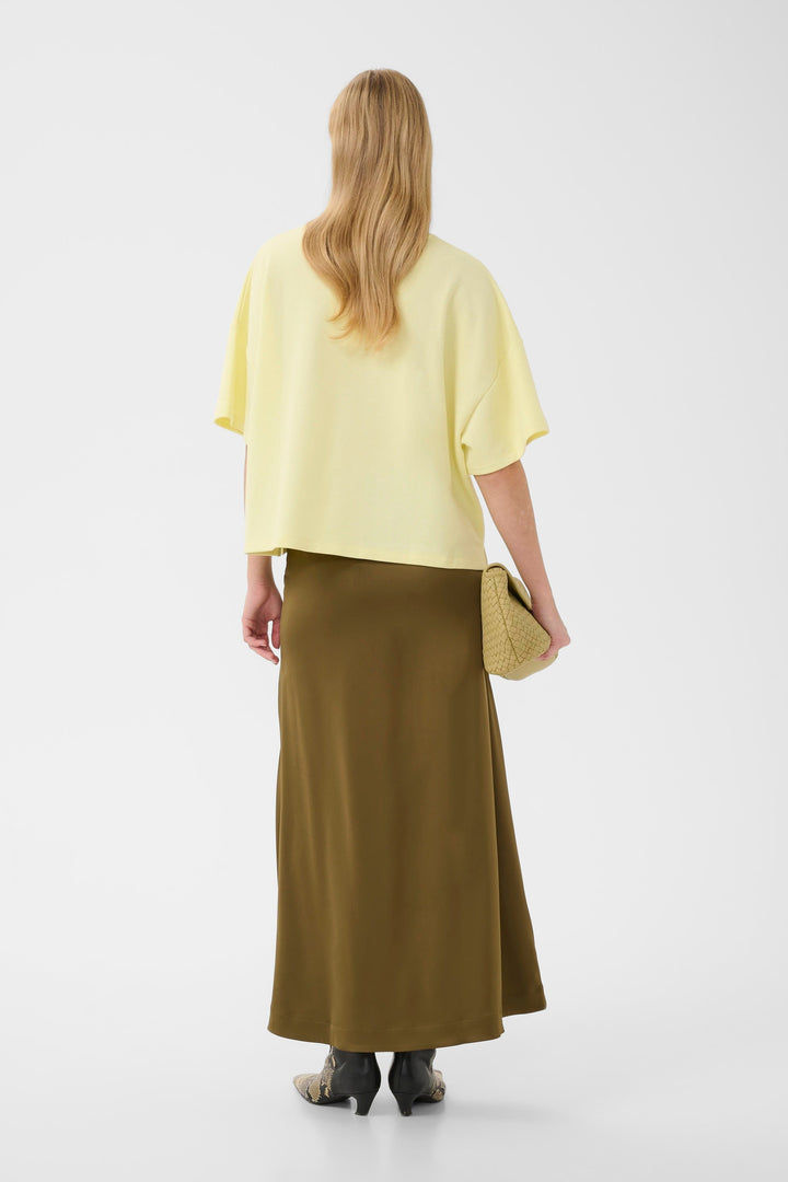 Gestuz - Gzgilsa Sweat Tee 10911431 - 110618 - Wax Yellow T-shirts 