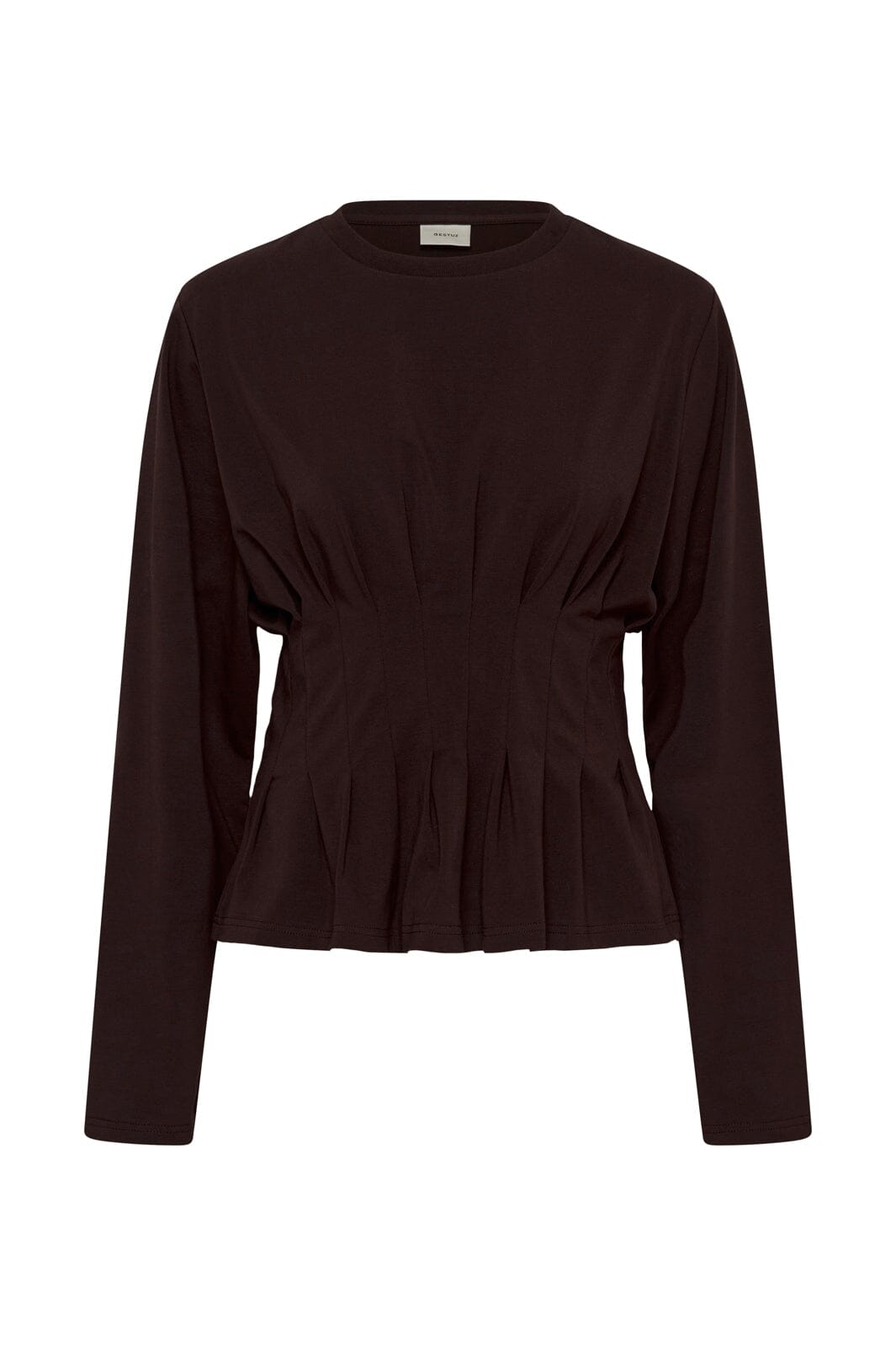 Gestuz - Gzinez Ls Tee 10911498 - 191018 - Ganache