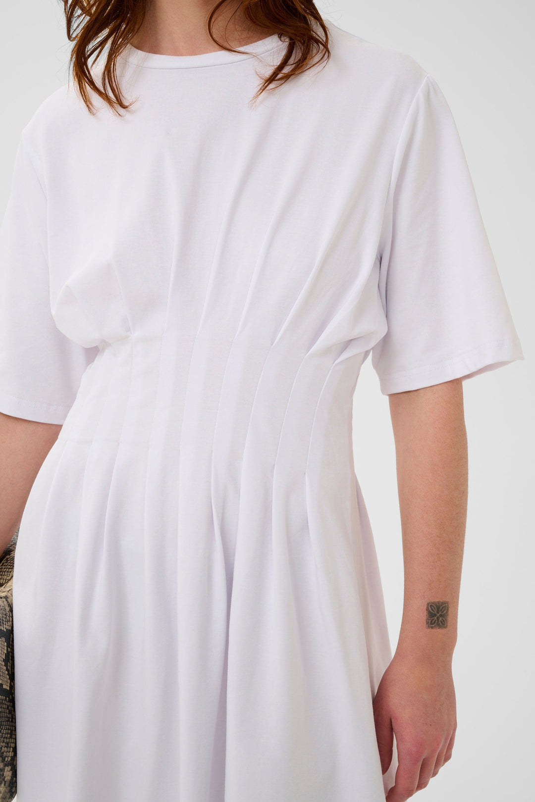 Gestuz - Gzinez Short Dress 10911234 - 110601 - Bright White Kjoler 