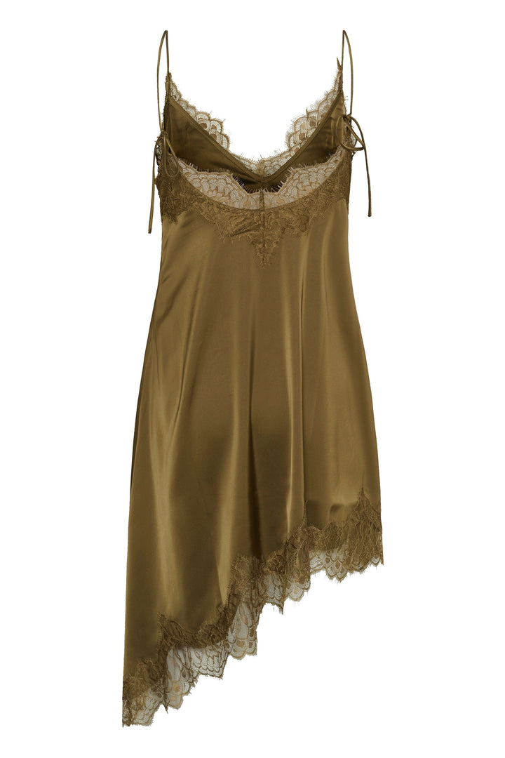 Gestuz - Gzlalou Dress 10911314 - 190622 - Military Olive Kjoler 