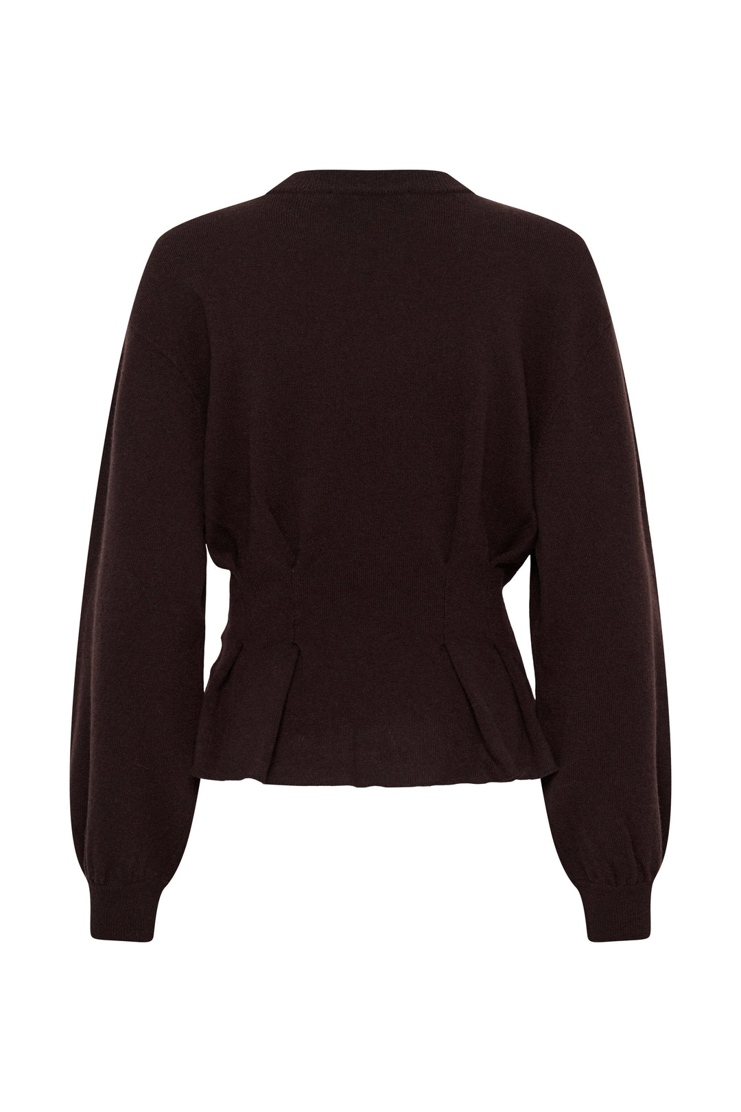 Gestuz - Gzmanzi Waist Pullover 10911492 - 191018 - Ganache Strikbluser 