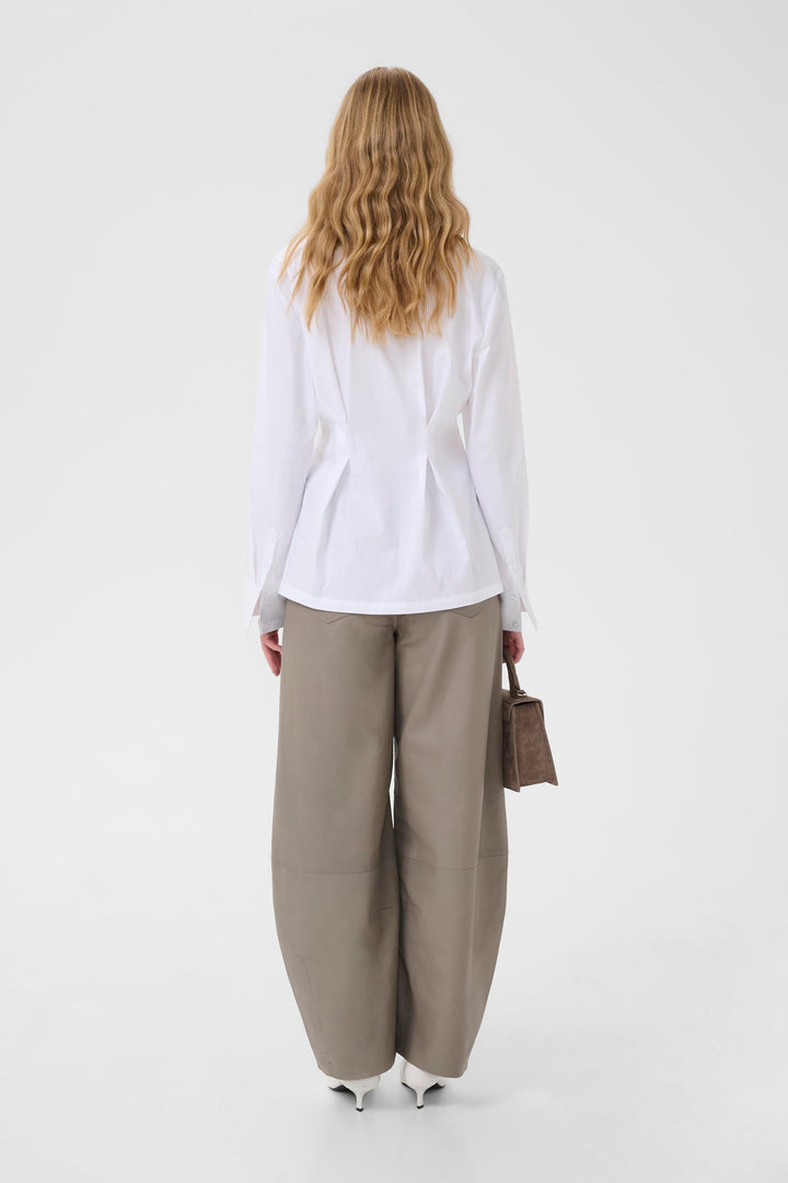 Gestuz - Gzopy Shirt 10910921 - 110601 - Bright White Skjorter 