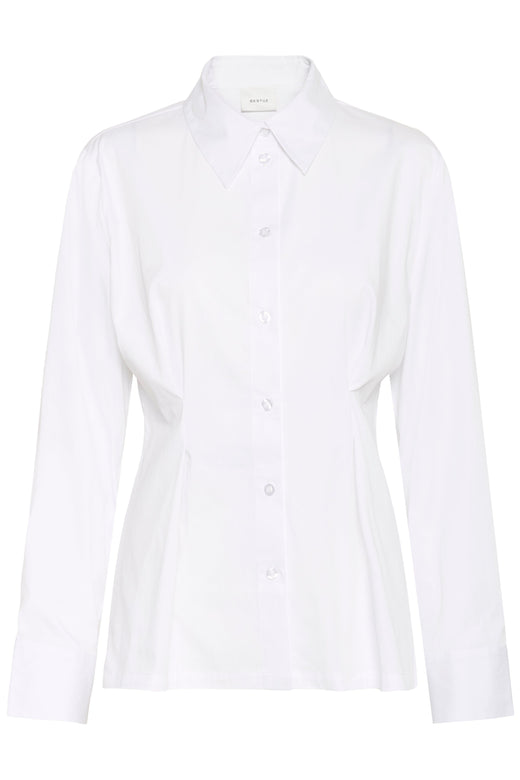 Gestuz - Gzopy Shirt 10910921 - 110601 - Bright White Skjorter 