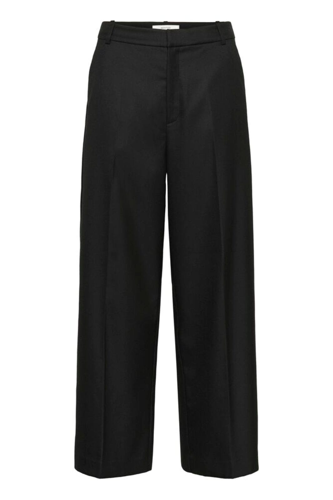 Gestuz - Gzpaula Straight Pants 10910915 - 100017 - Black Bukser 