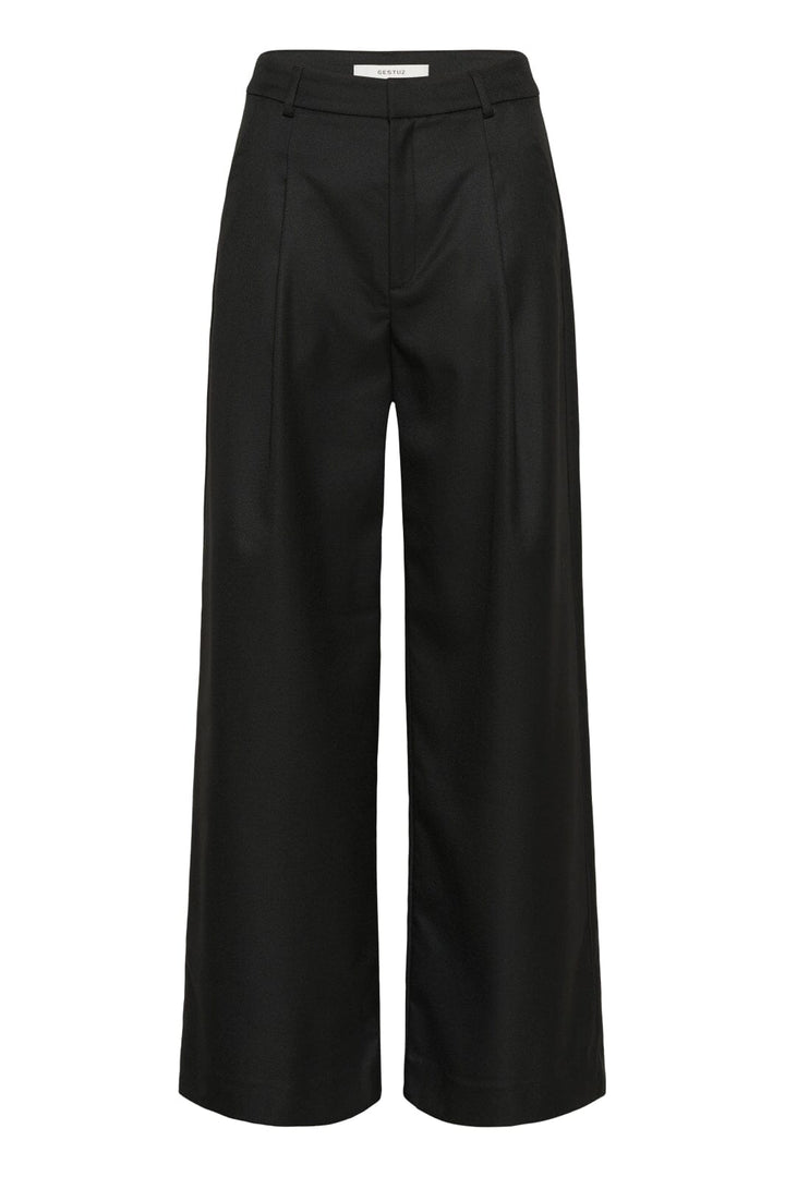 Gestuz - Gzpaula Wide Pants 10910494 - 100017 - Black Bukser 
