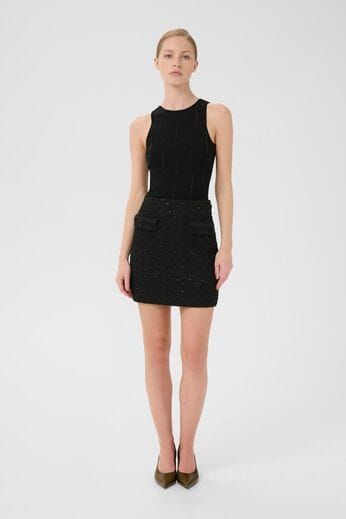 Gestuz - Gzsaya Top 10910781 - 100017 - Black Toppe 