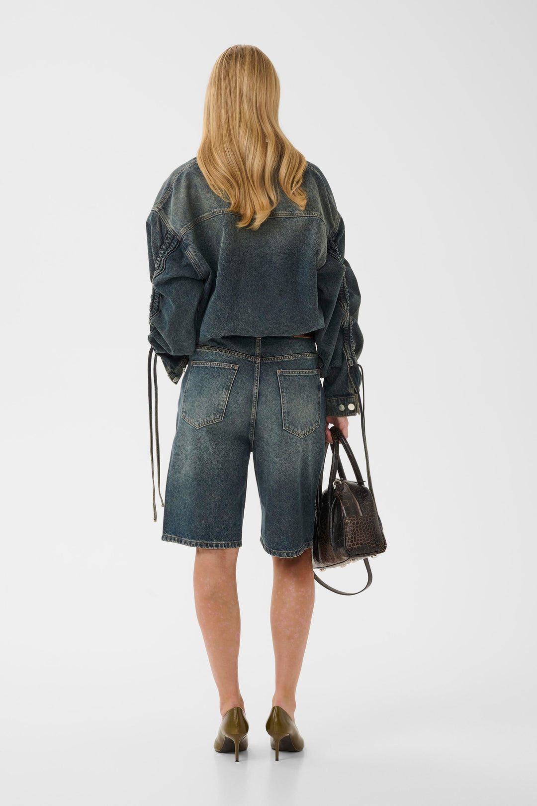 Gestuz - Gzsusara Shorts 10911343 - 109592 - Blue/Green Wash Shorts 