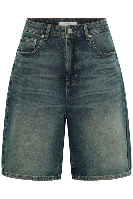 Gestuz - Gzsusara Shorts 10911343 - 109592 - Blue/Green Wash Shorts 