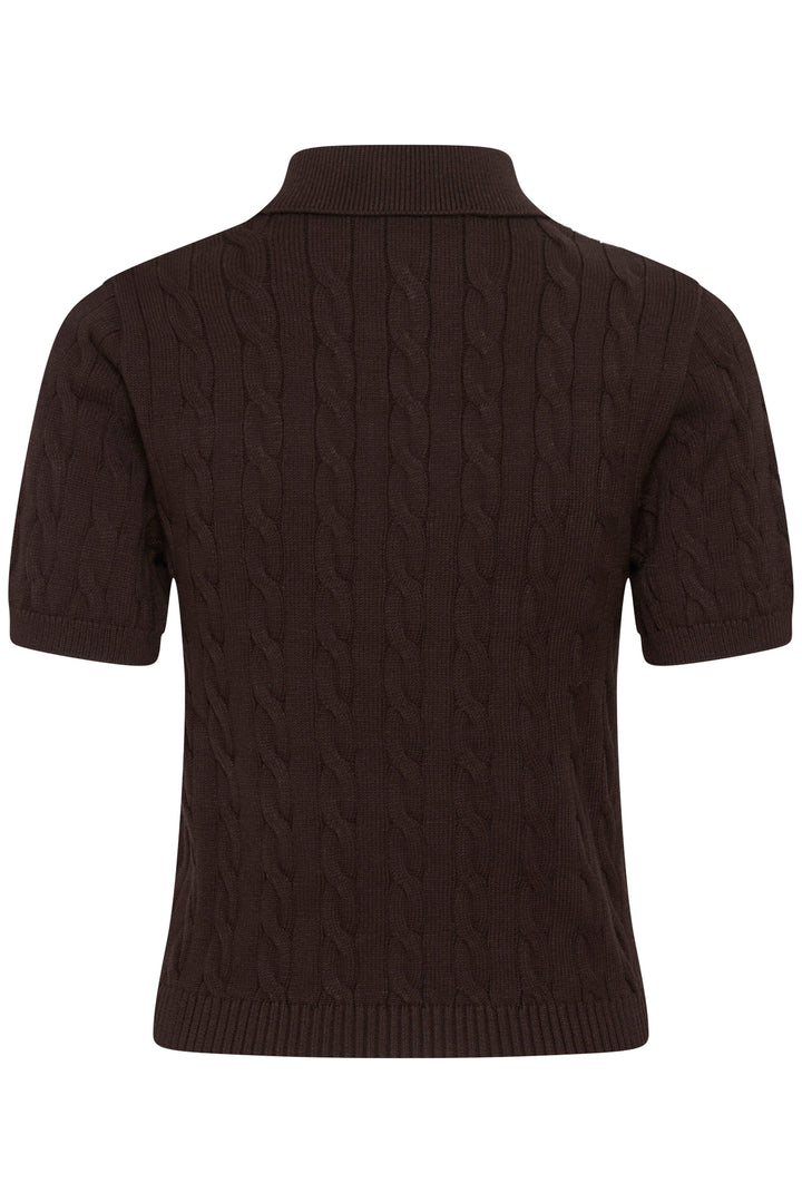 Gestuz - Gzthilla Polo Pullover 10911086 - 191106 - Molé Strikbluser 