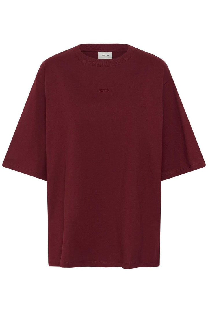 Gestuz - Gztimune Tee 10911405 - 191724 - Cabernet T-shirts 