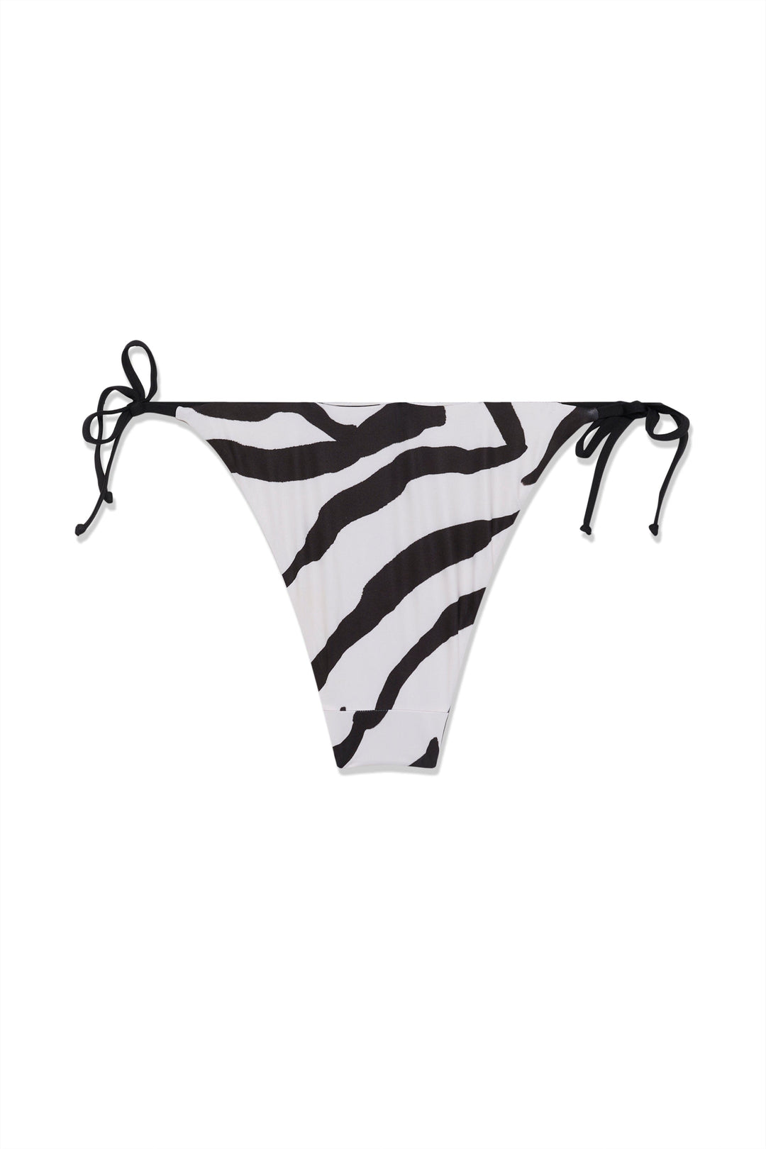 Gestuz - Gzzaiba Bikini Bottom 10911197 - 109379 - Graphic Black White Animal Bikinier 