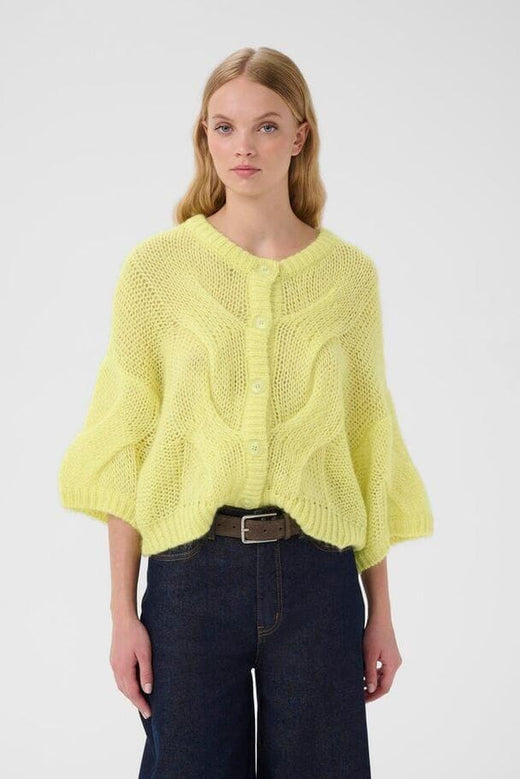 Gestuz - Gzzenia Cardigan 10910337 - 120525 - Luminary Green Cardigans 