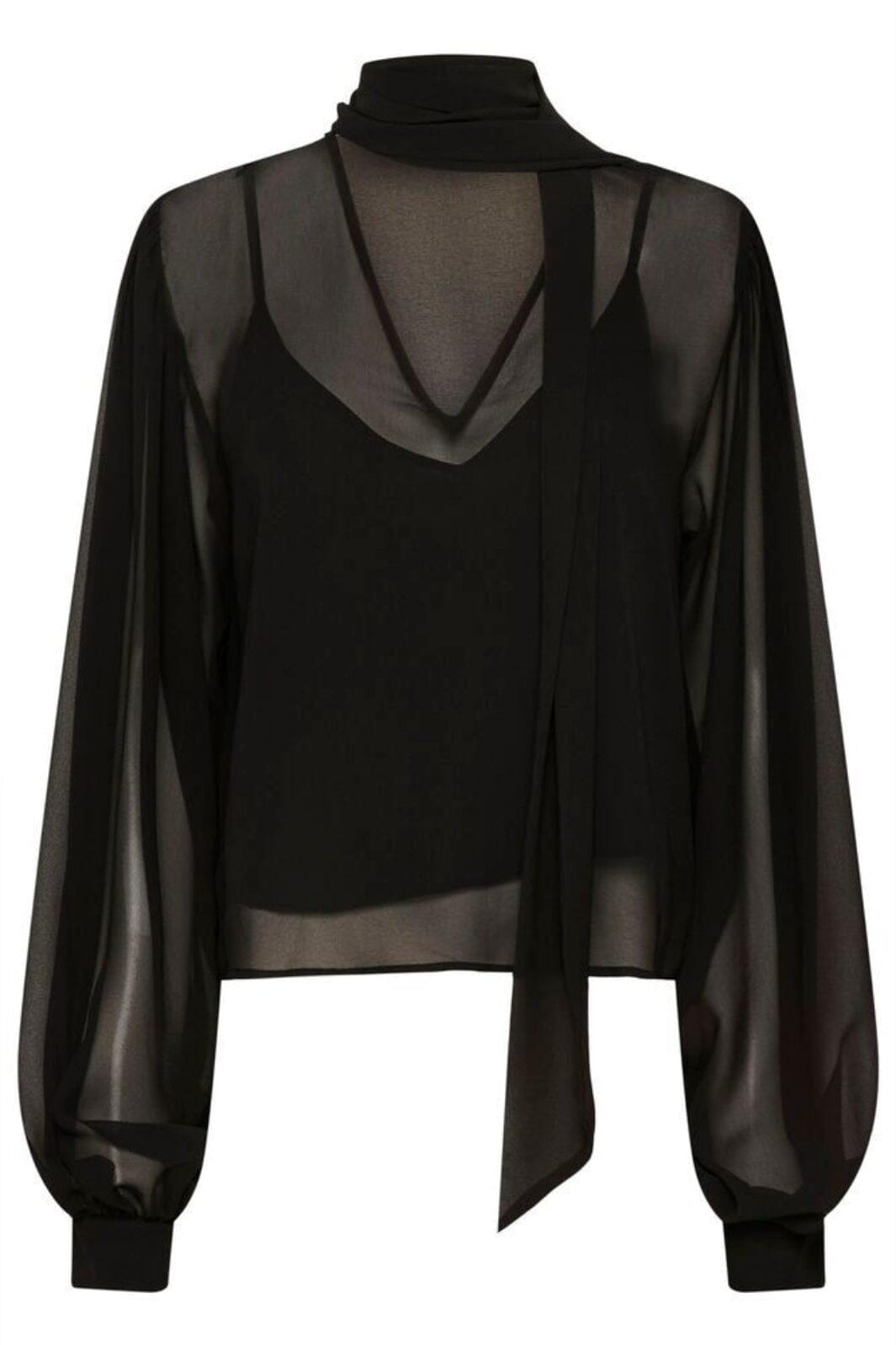 Gestuz - Gzzurina Blouse 10911029 - 100017 - Black Bluser 