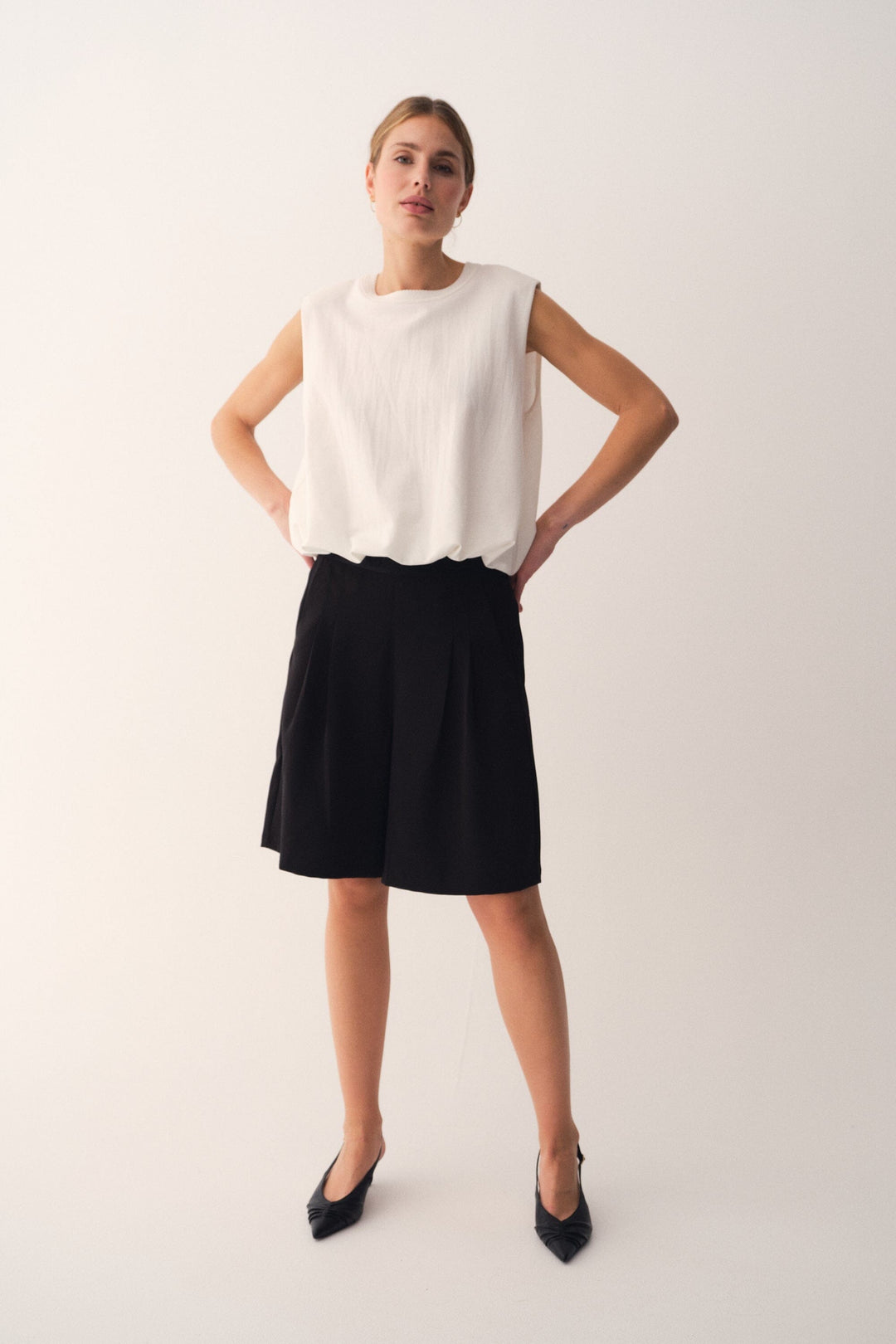 Gossia - Anisago Tee G2705 - Off-White Toppe 
