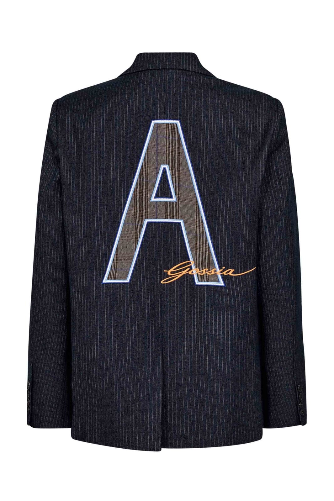 Gossia - Beatricego Jo Blazer G3285 - Navy Blue Stripes
