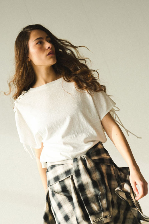 Gossia - Carminago Tee G3099 - Off-White T-shirts 