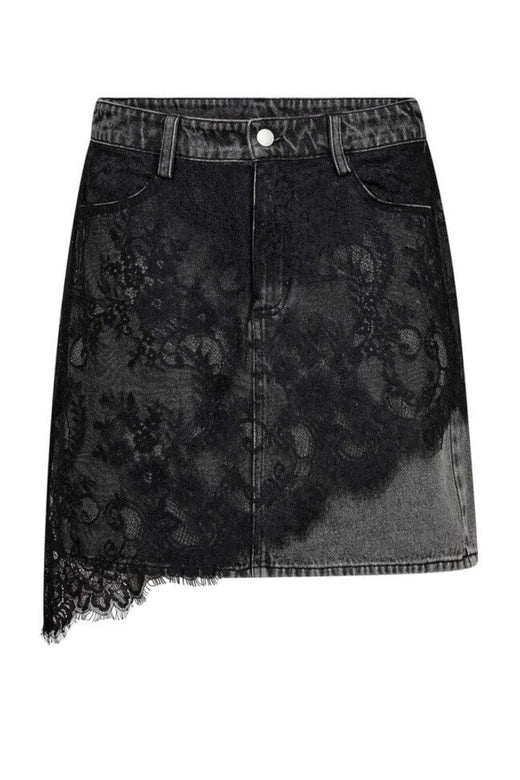 Gossia - Coralinego Jeans Skirt G2976 - Grey Washed