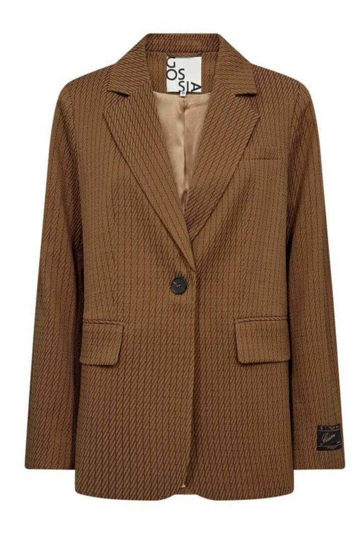 Gossia - Gajago Blazer G3105 - Caramel Checks