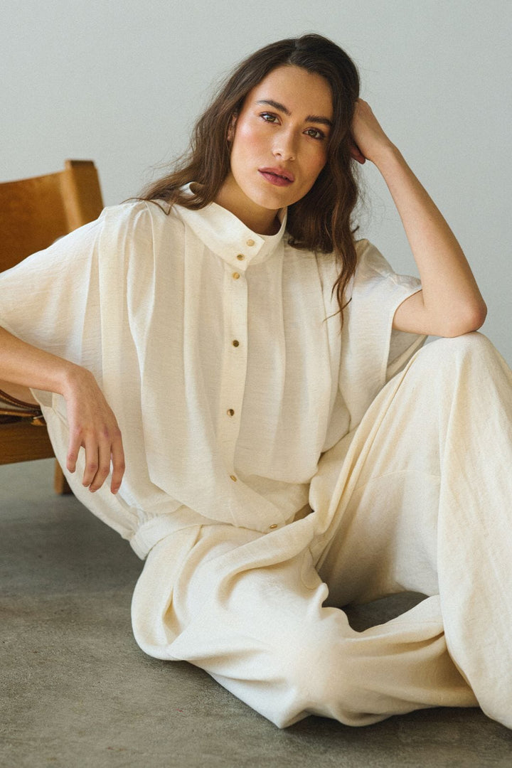 Gossia - Giorgiago Blouse G3249 - Off-White Bluser 