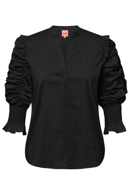 Gossia - GOTrine Blouse - Black Bluser 