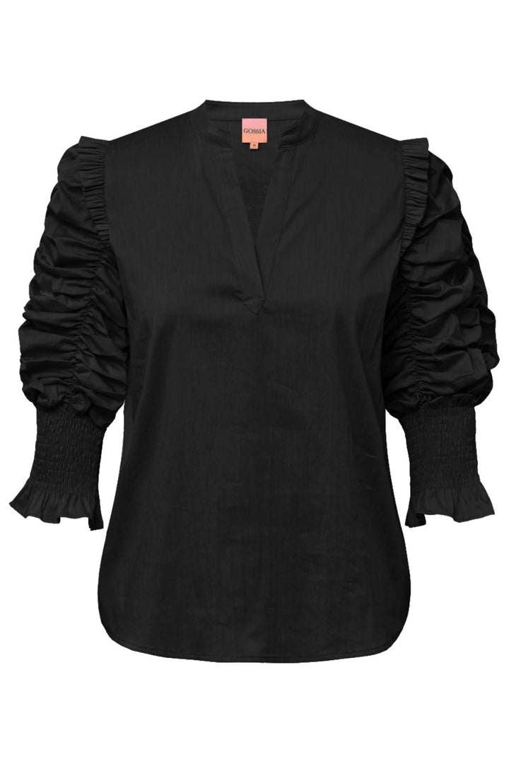 Gossia - GOTrine Blouse - Black Bluser 