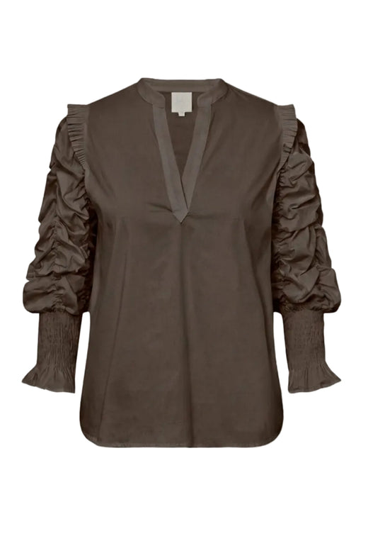 Gossia - Gotrine Blouse G1226 - Milk Chocolate