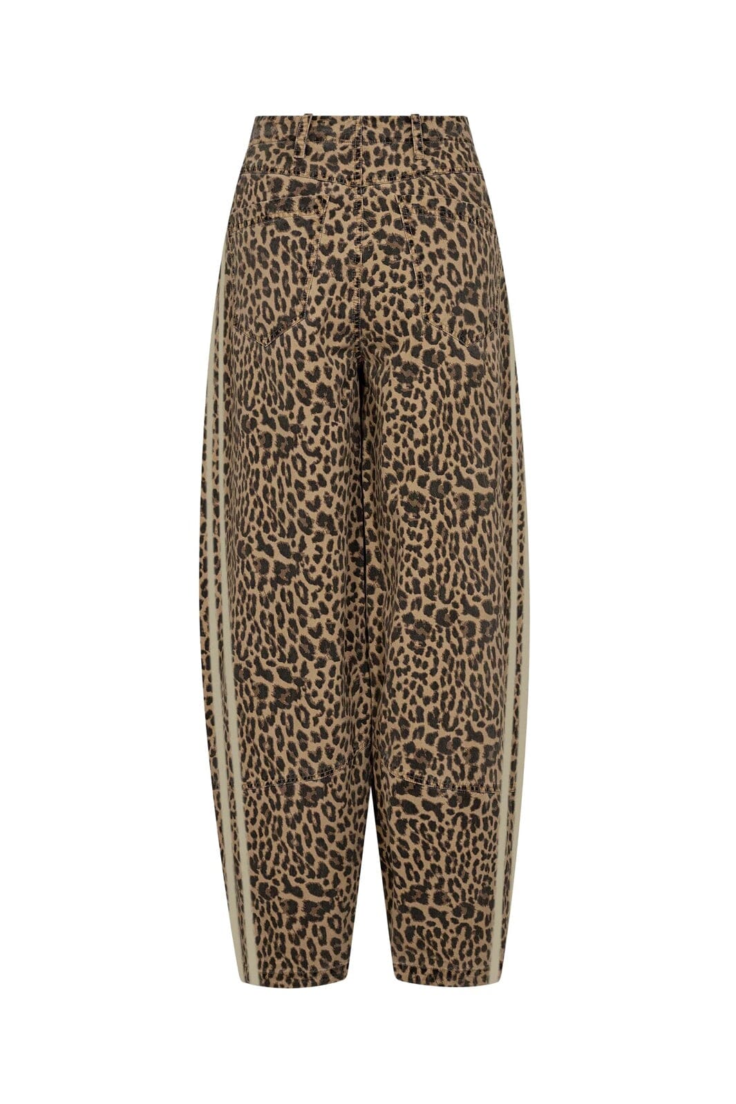 Gossia - Juliettego Cargo Pants G3355 - Leopard Print/Cream Stripe
