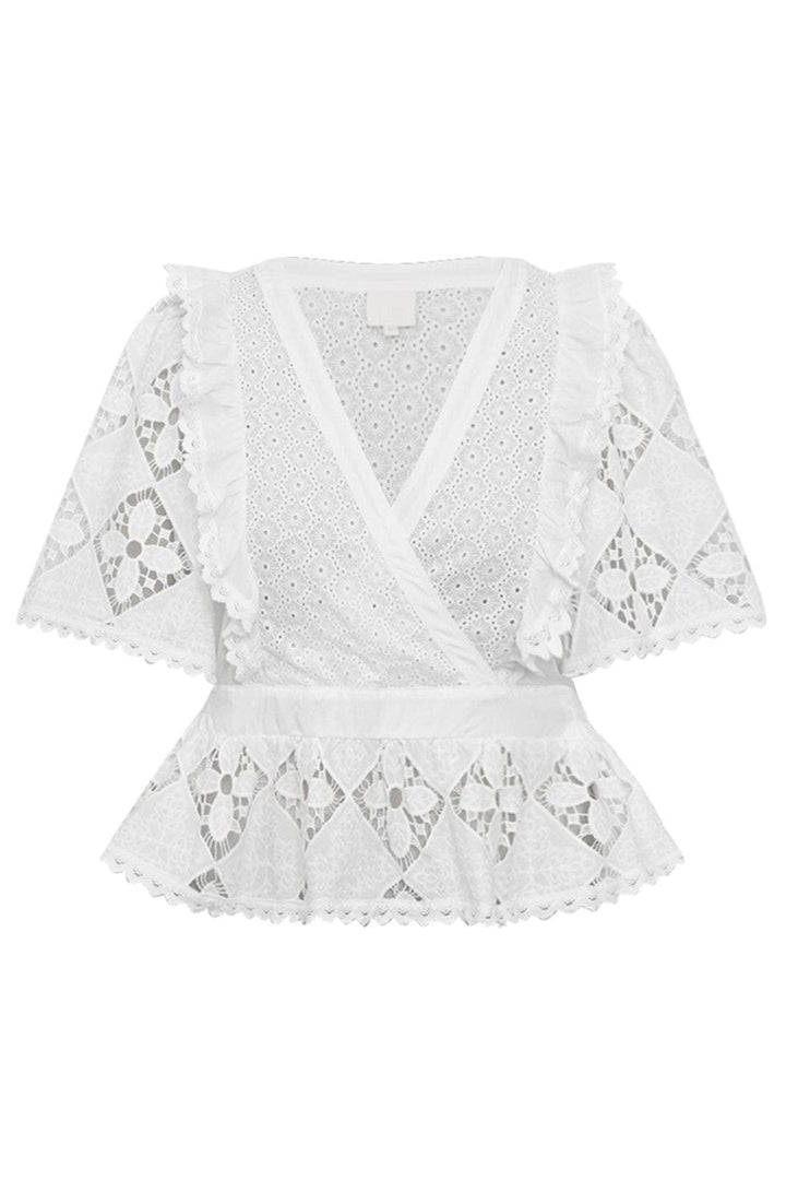 Gossia - Lanago Blouse G3016 - White