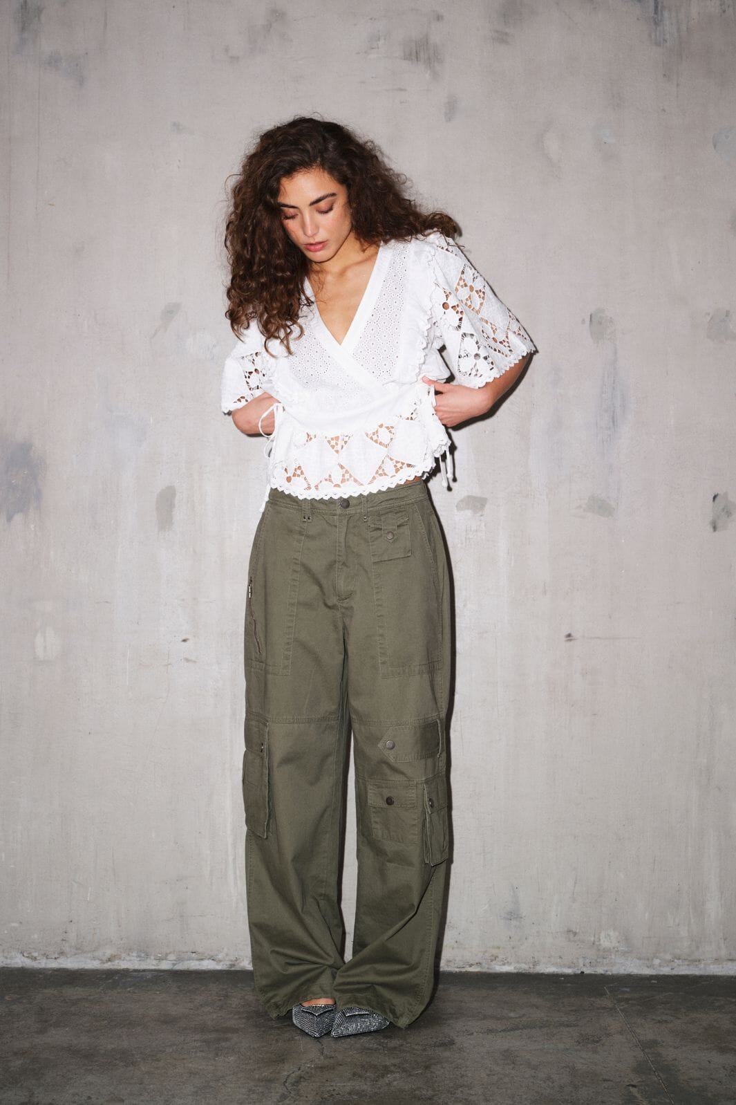 Gossia - Lanago Blouse G3016 - White T-shirts 