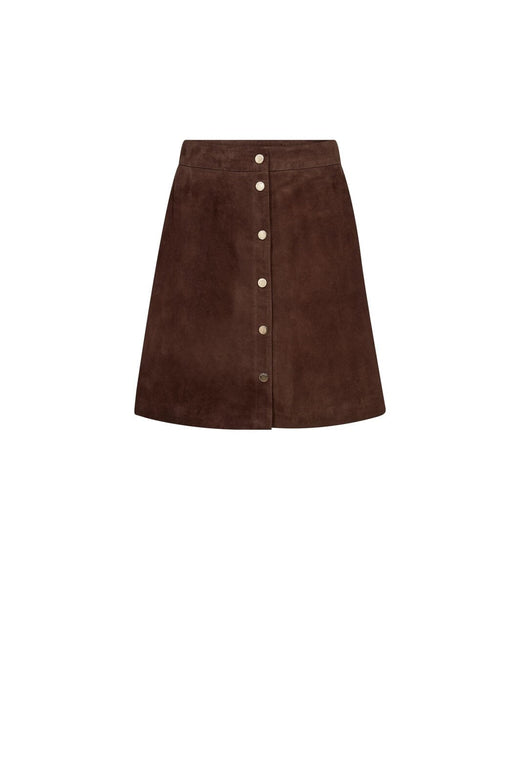 Gossia - Larago Skirt G3067 - Brown Suede