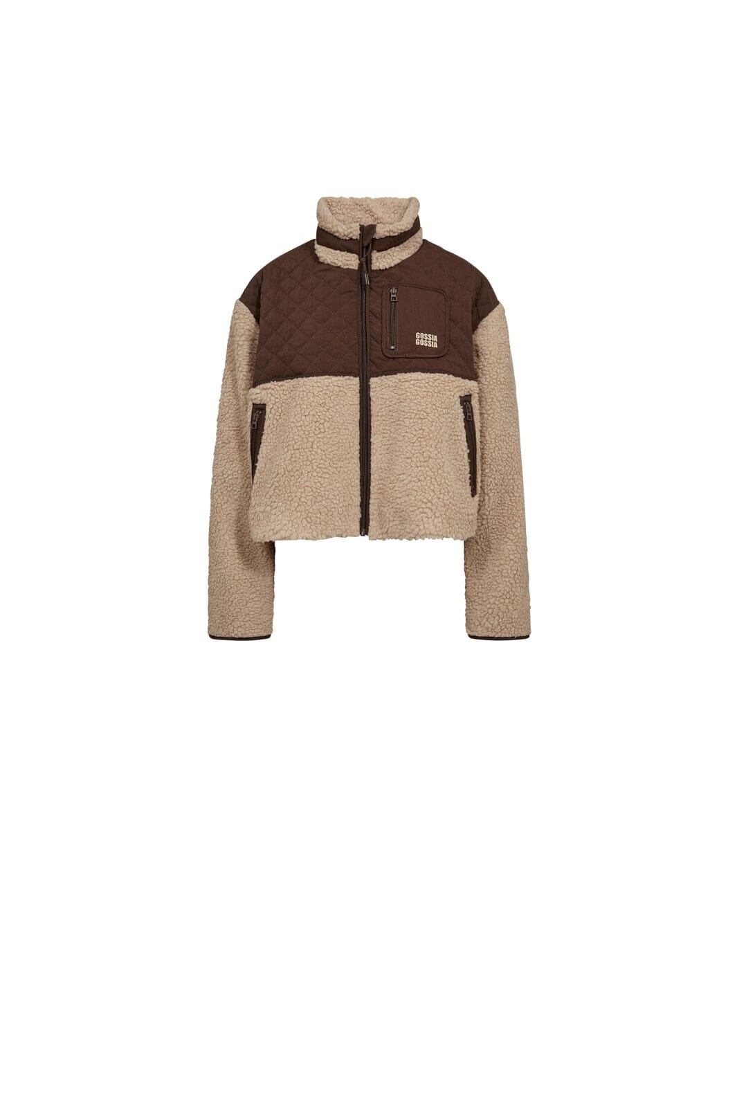 Gossia - Litsygo Jacket G3052 - Sand Brown Mix