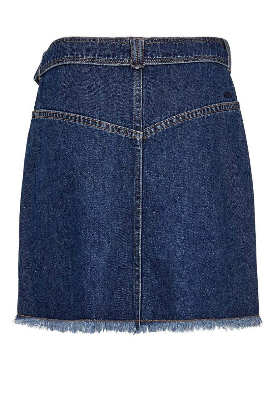 Gossia - Lizgo Skirt G3072 - Dark Blue Wash Nederdele 