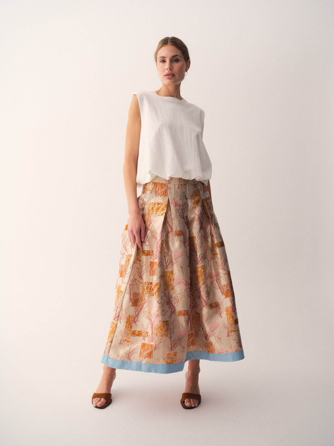 Gossia - Lovisago Mo Skirt G2893 - Golden Nederdele 