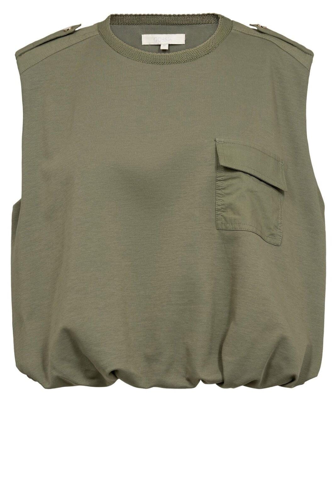 Gossia - Luanago Tee G3032 - Dusty Green Toppe 