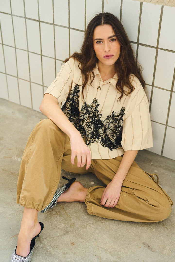 Gossia - Meago Pant G3100 - Camel Bukser 