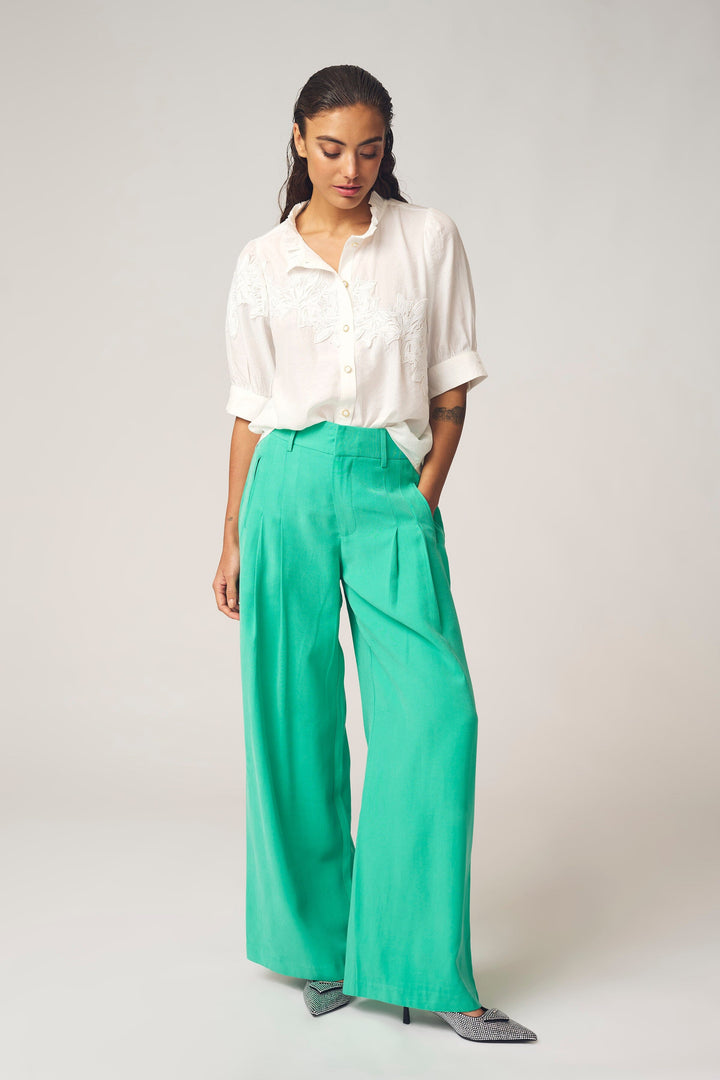 Gossia - Milgo Ellie Blouse G3152 - Off-White Bluser 