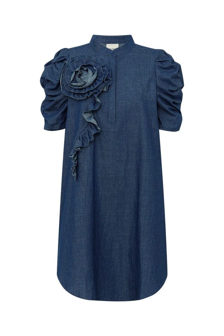 Gossia - Miljago Jo Dress G3388 - Denim Chambrey