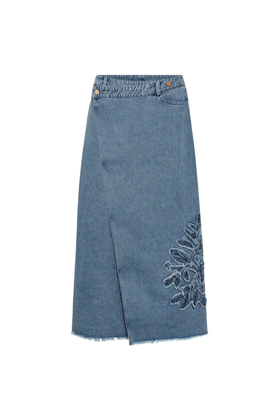Gossia - Nukago Dia Skirt G2871 - Denim Blue