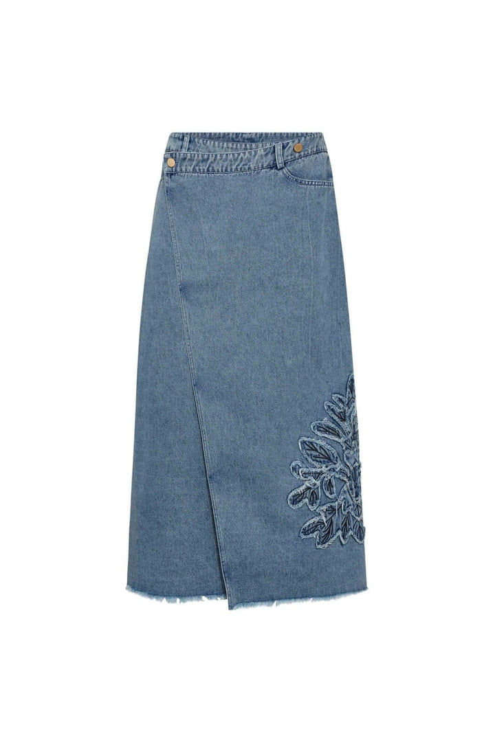 Gossia - Nukago Dia Skirt G2871 - Denim Blue