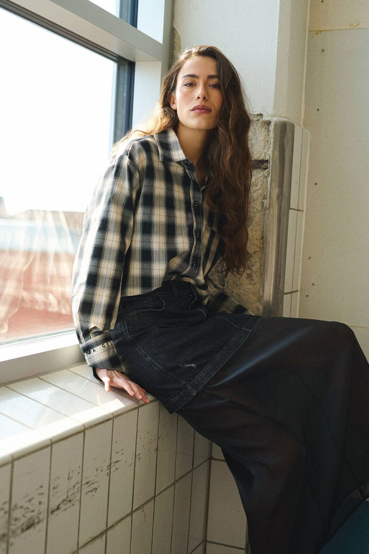 Gossia - Pipigo Shirt G3175 - Black Checks Skjorter 
