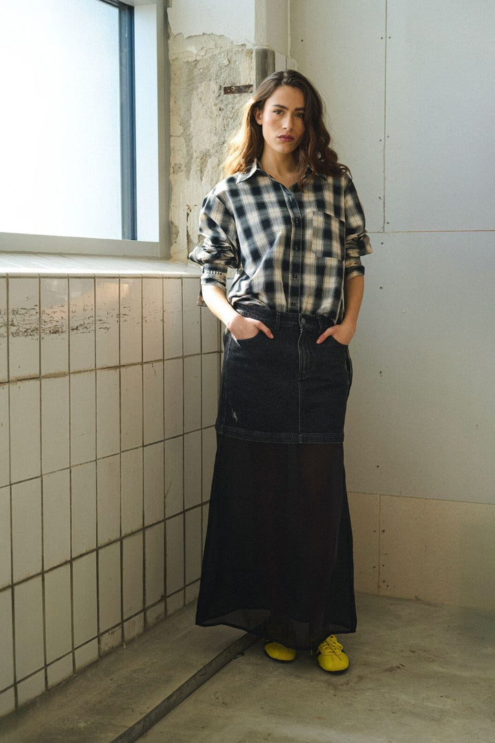 Gossia - Pipigo Shirt G3175 - Black Checks Skjorter 