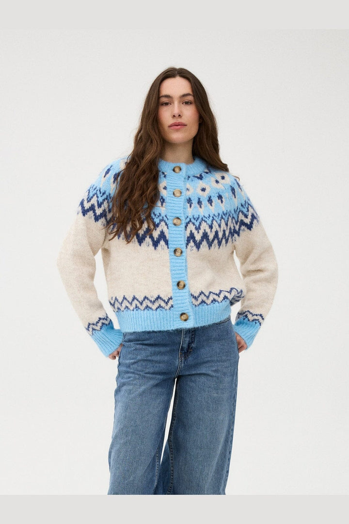 Gossia - Solego Cardigan G3328 - Blue Mix