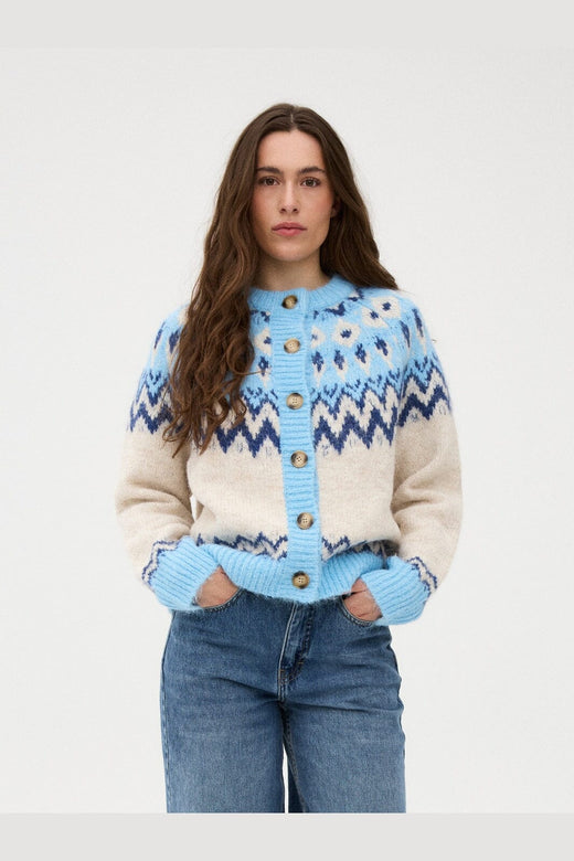 Gossia - Solego Cardigan G3328 - Blue Mix