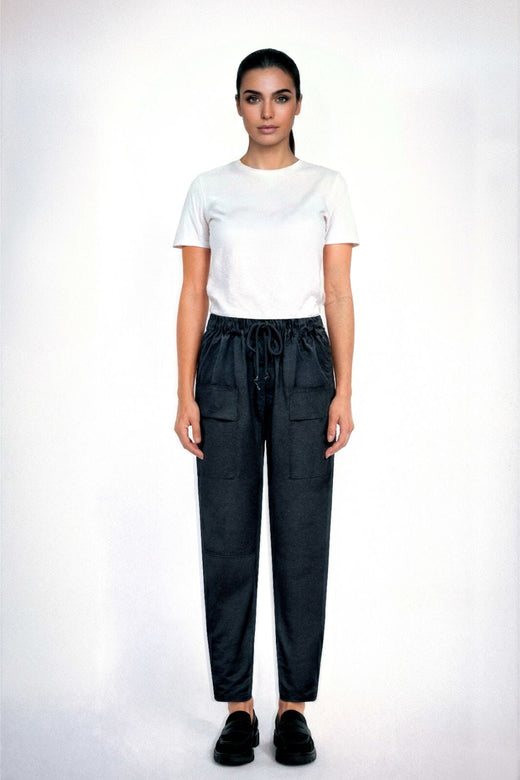 Gossia - Thilla Pant - Dark Navy Bukser 